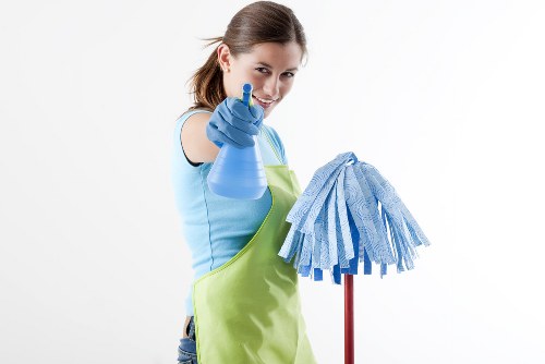 House clearance team working in a Barnes home