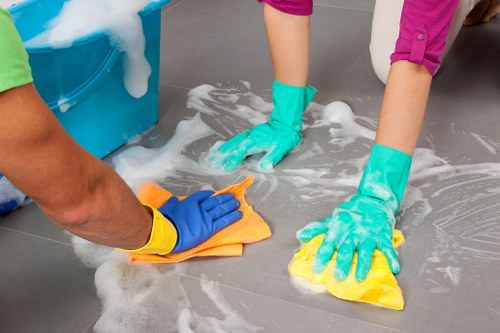 Professional carpet cleaning in a Barnes home living room